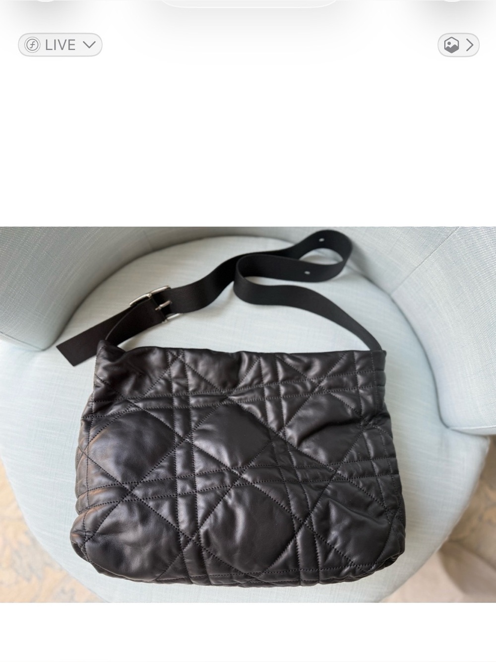 Rough & Tumble Large Central Boho Custom Black Quilted Pashi w/ Jam Liner